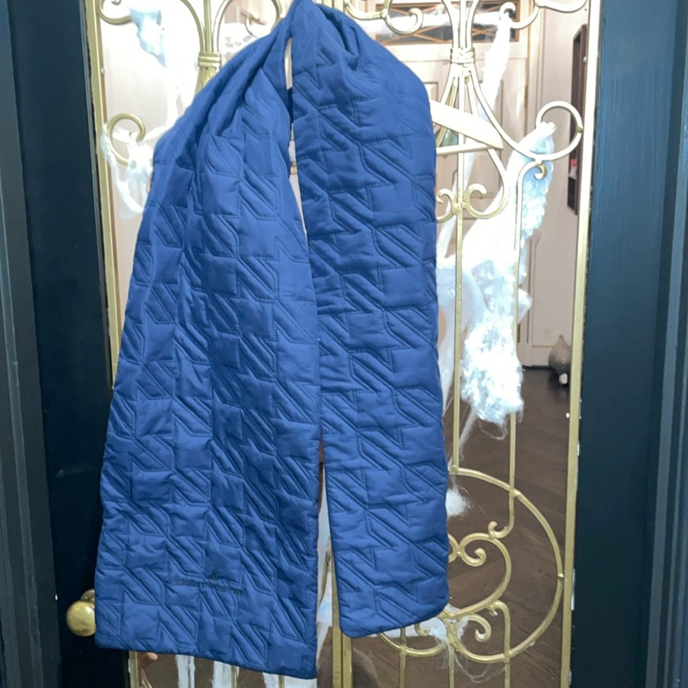 Stella McCarthy adidas sample only one made collectible navy scarf scarves